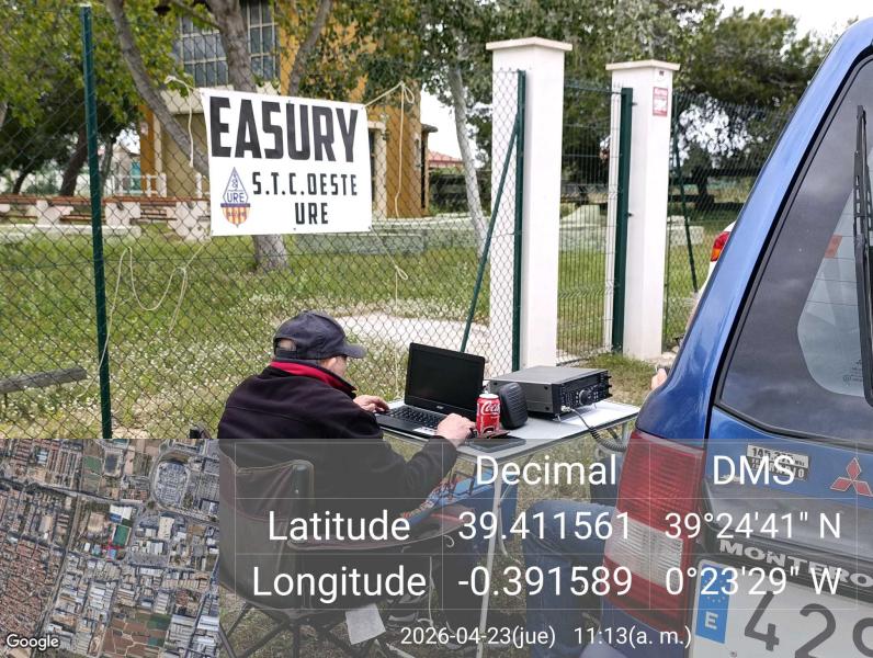 Ver fotos de EA5URY/P desde EV-411