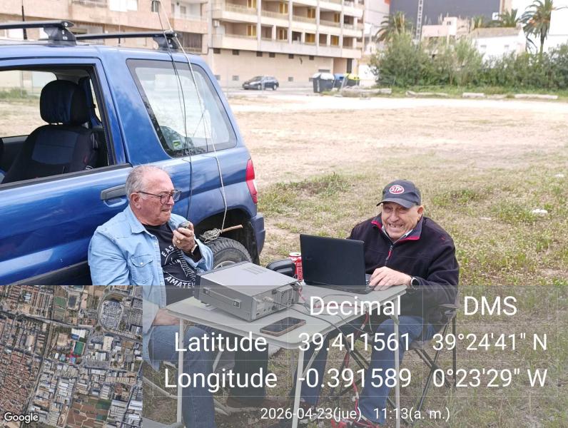 Ver fotos de EA5URY/P desde EV-411