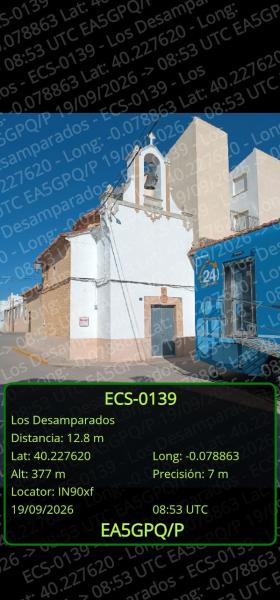 Ver fotos de EA5GPQ/P desde ECS-139